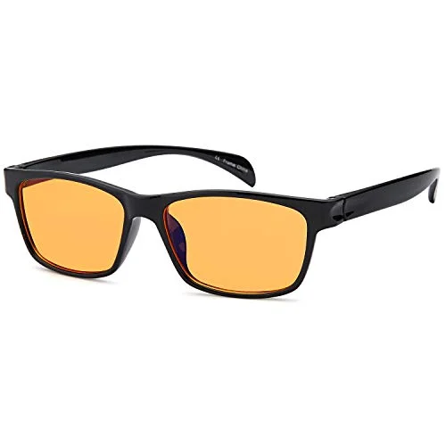 GAMMA RAY OPTICS Blue Light Blocking Glasses Anti Eye Strain 0.00