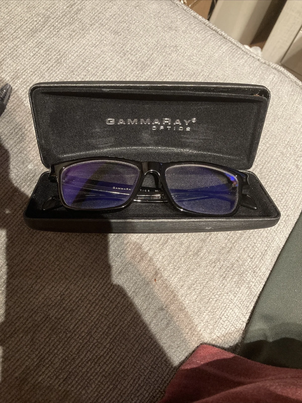 Gamma Ray Optics Eyeglasses Frames M01 Black fade Gaming Glasses Video Games