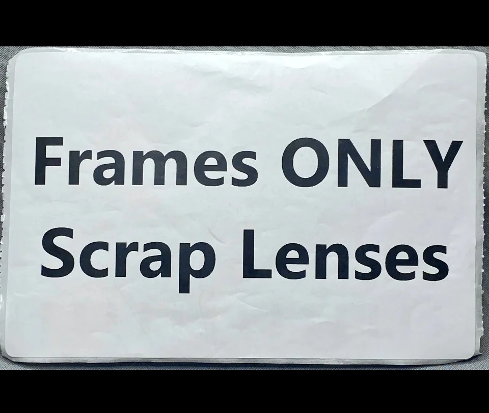 GAMMA RAY OPTICS Eyeglasses Mens GR RSC 899 B 150 C9 Square Tint FRAMES ONLY 3