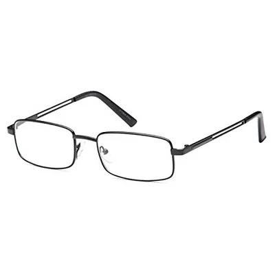 GAMMA RAY OPTICS Reading Glasses 3X Stainless Flex 2.25 Readers 4